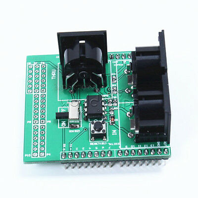 Midi Shield Breakout Board For Arduino Uno R3 Avi Pic Digital Interface Adapter
